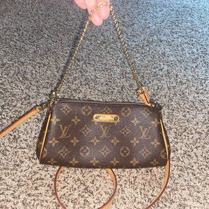 Authentic Louis Vuitton Monogram Eva Clutch